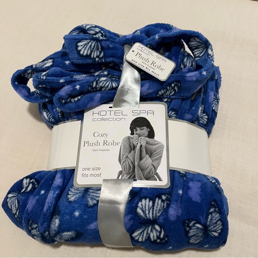 Hotel Spa Plush Bath Robe